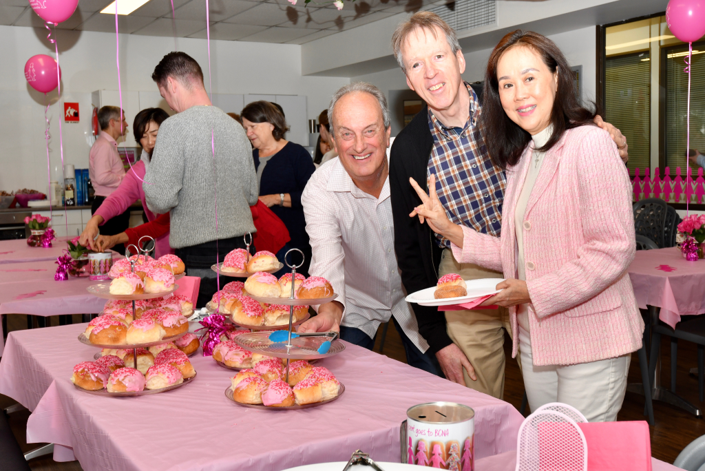 A Very Pink Morning Tea to Fight Breast Cancer